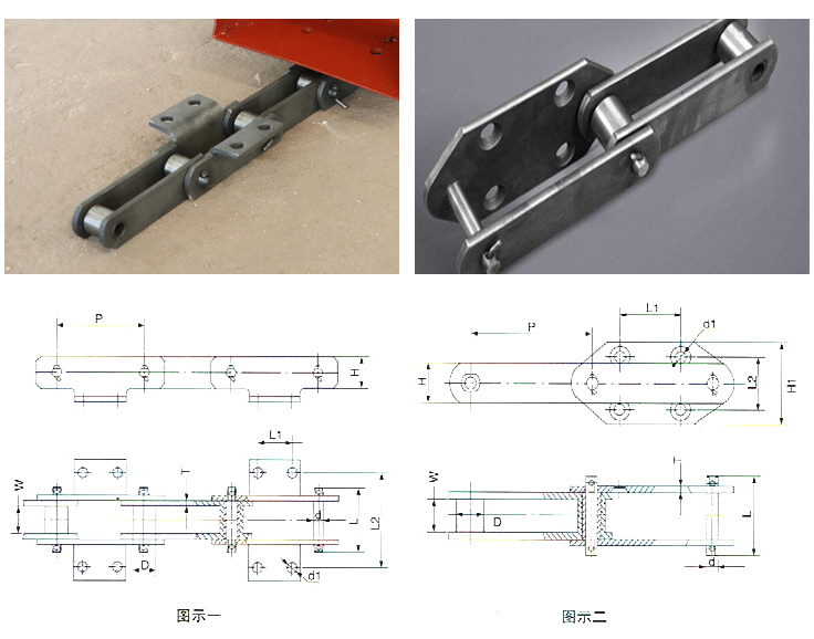 板链斗式提升机链条规格