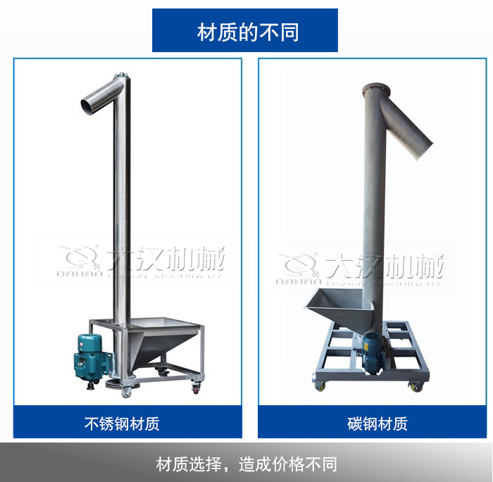 移動式螺旋輸送機材質